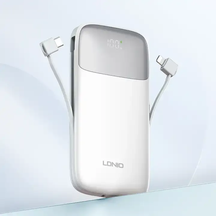 باور بانك LDNIO PQ19 فائق السرعة 10000mAh