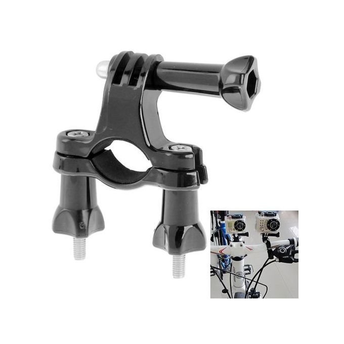 حامل دراجة ST-01 لجهاز GoPro وكاميرات Xiaoyi - أسود