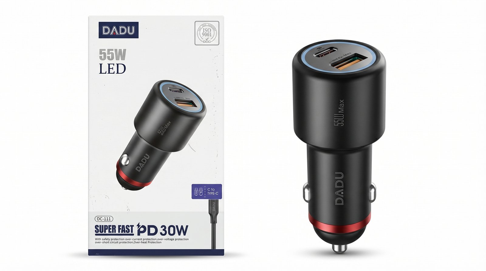 شاحن سيارة  DADU DC-111 _ 55W