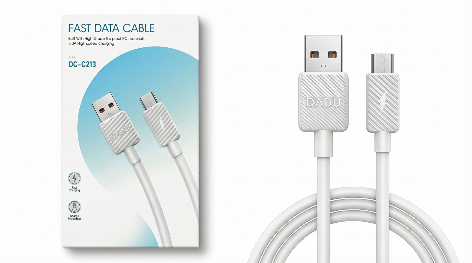 كابل بيانات سريع Dadu DC-C213 USB إلى Micro 18 واط