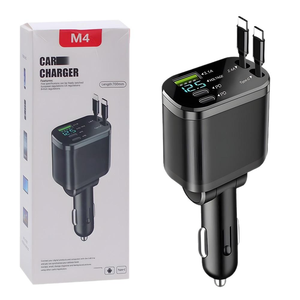 شاحن سيارة سريع 5 في 1 – PD & Quick Charge 3.0
